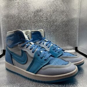 Size 12 Jordan 1 Method of Make High UNC Blue Leather Womens Shoes FB9891-404